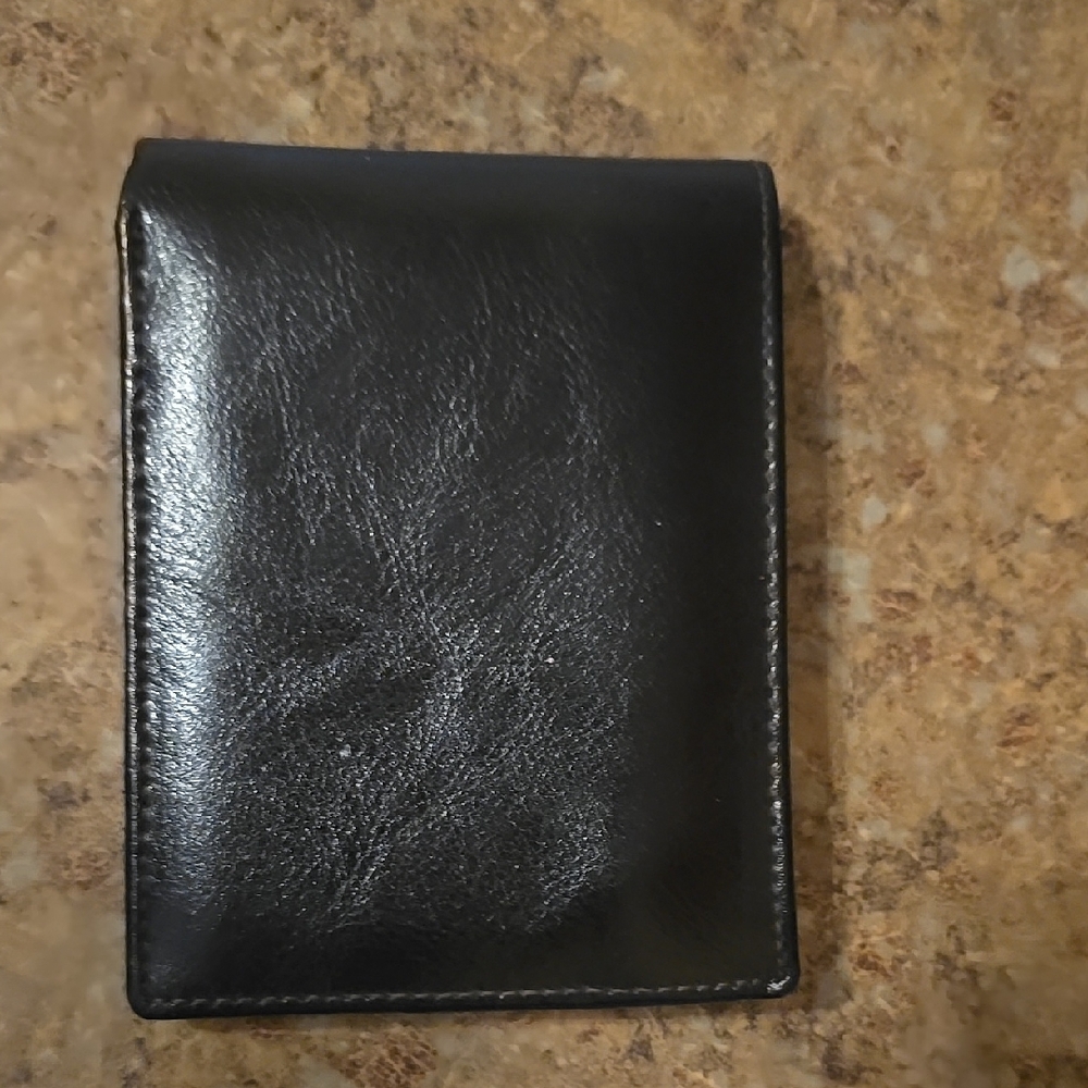 Perry Ellis Black Leather Wallet